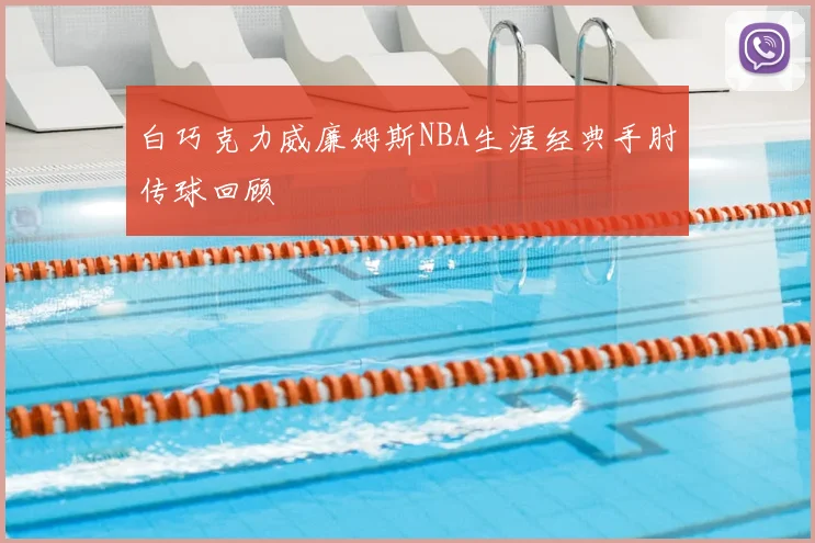 白巧克力威廉姆斯NBA生涯经典手肘传球回顾