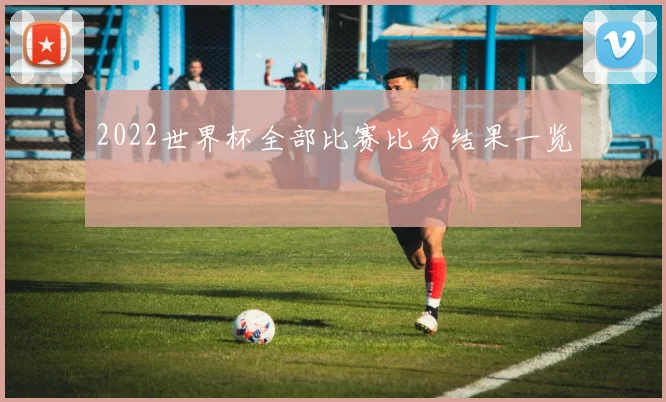 2022世界杯全部比赛比分结果一览