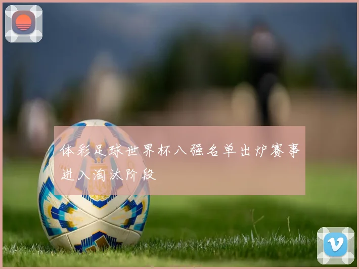 体彩足球世界杯八强名单出炉赛事进入淘汰阶段